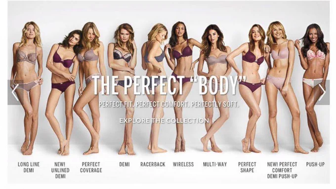 Not perfect body campaign