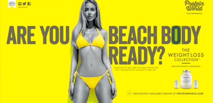 ads that took body-shaming to a whole new level